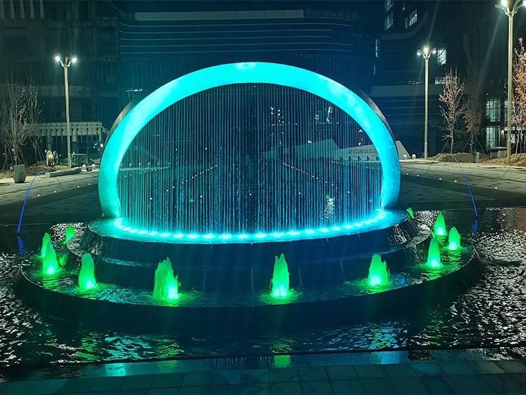 自流水幕